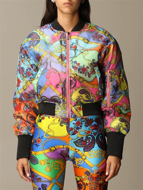 versace multicolor jacket collection|Versace jackets outlet.